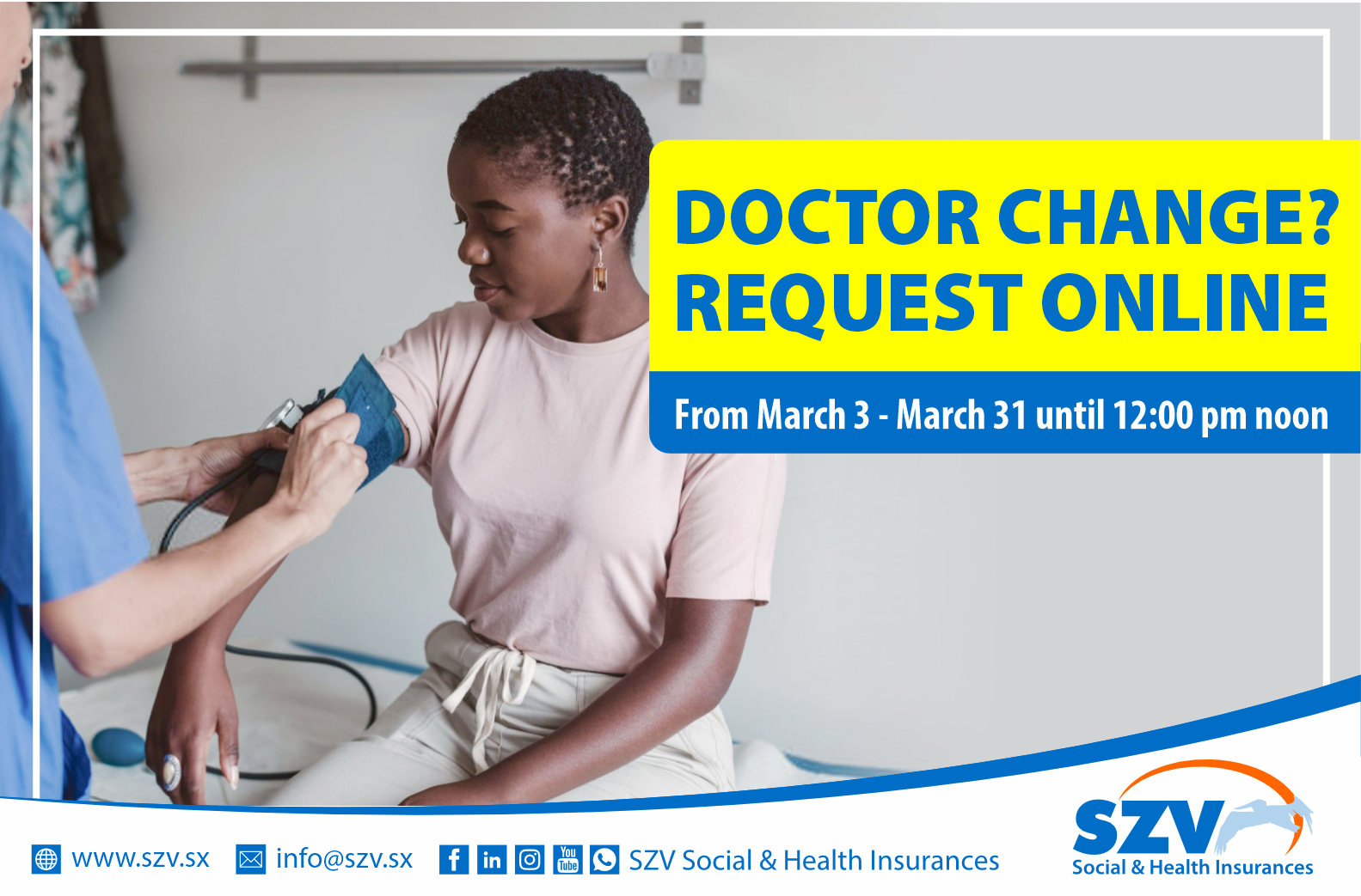 REQUEST DOCTOR CHANGE - MARCH 2026